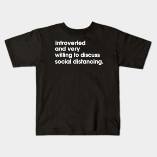 social distancing Kids T-Shirt